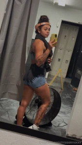 Hamstrings today sweat my ass off