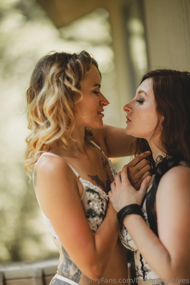 Going in for the kiss 