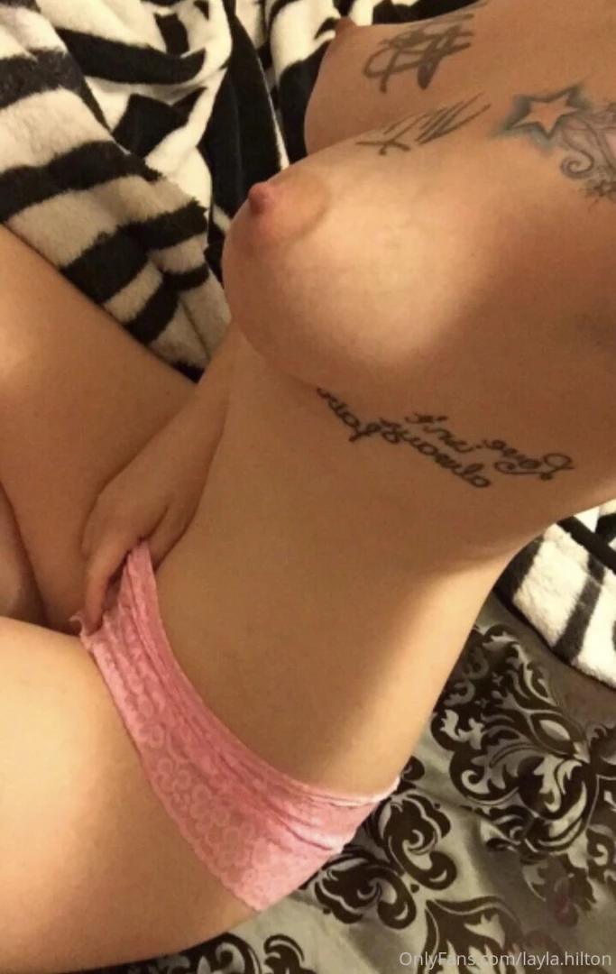 Before the nipple rings 