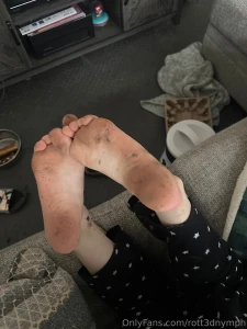 Dirty feet pics i shaved my legs part 2