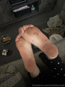 Dirty feet pics i shaved my legs part 3