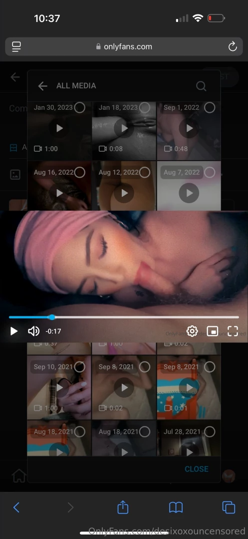 He said i sucked it too good 