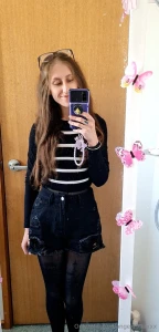 Can we play santa i sit on your lap and you give me what i want