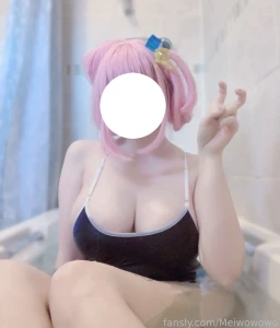 Bathtub time cosplay part 1