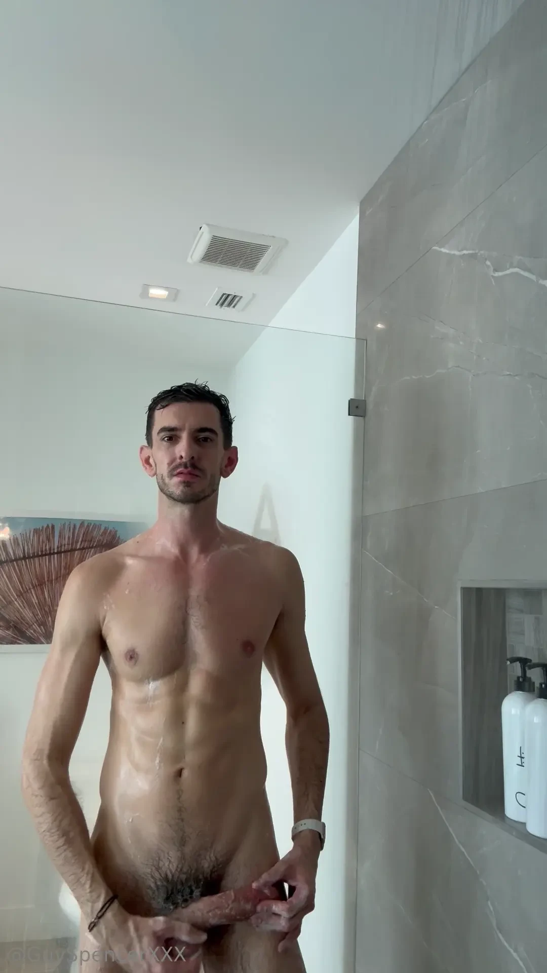 Want to shower together there s plenty of room in here even with my 