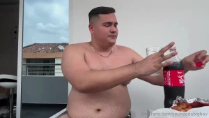 Hi everyone did you miss watching me eat don t worry i love stuffing