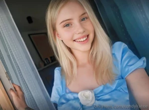 Please be gentle lizzy_blonde lick her all over and call her your slut part 188