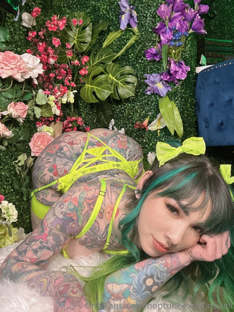 Is it really my birthday month if i don t post neon lingerie 
