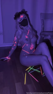 I want to be your little firecracker tomorrow 3 blacklight egirl