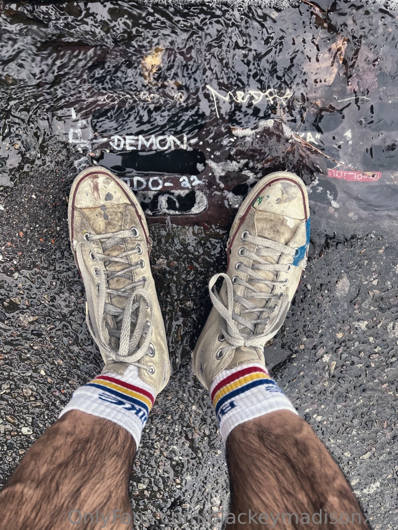 My socks have a ton of dried jizz on them part 3 