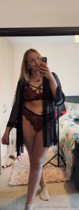 What a treat wearing lingerie for cb today thought i would mix it up x