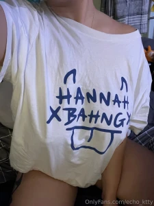 Got merch of one of my favorite singers come help me break it in