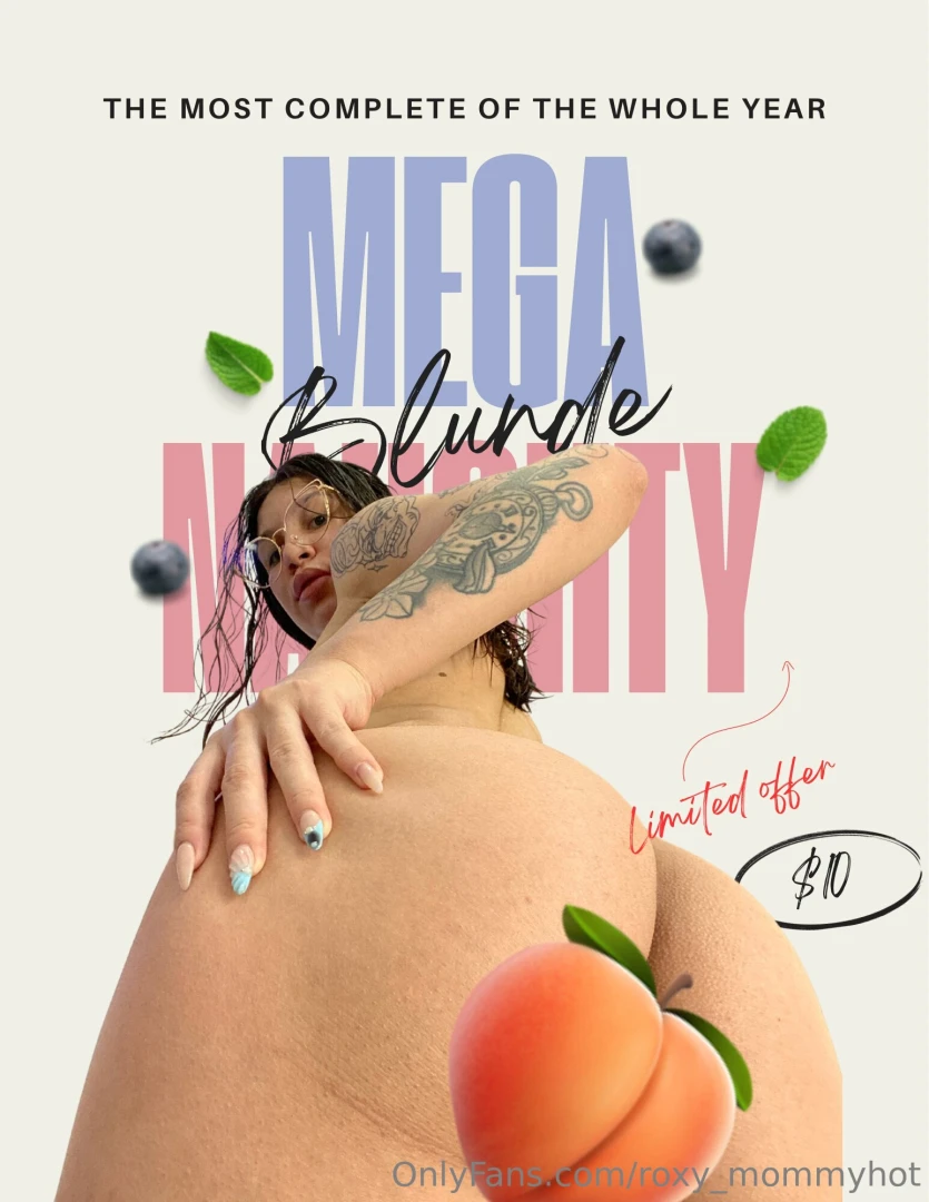 Mega blunde naughty 90 off the most complete of the year for only 10 