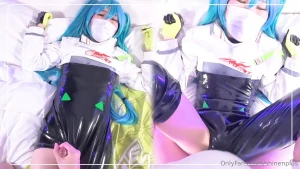 Racing miku 2022 cosplayer multiple orgasm raw creampie premium video part 2