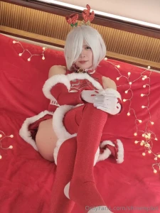 Nier automata christmas 2b 1 video 39 pics selfie set model haru thank