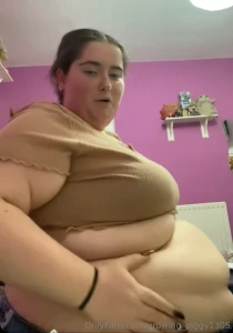 I hope you like a girl with extra rolls and a hanging belly part 2