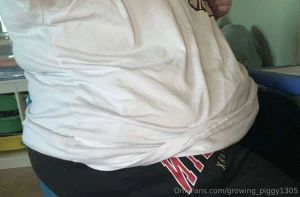 Piling on the pounds for you baby feeling very round part 4