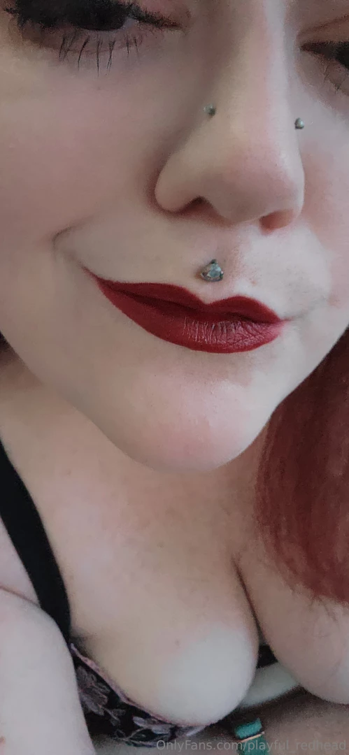 Oral fixation anyone promotion on my main page playful_redheadxxx 