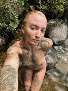 I could have a whole series of me being naked in nature at this point part 5