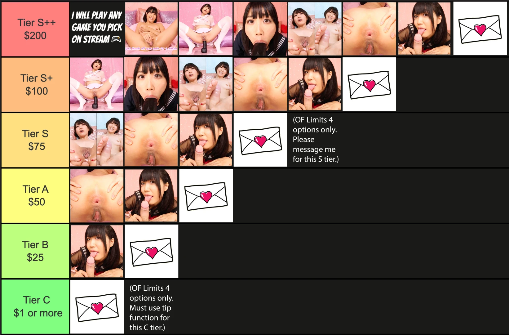 Important updates these are the final unreleased ppvs except pink part 1 