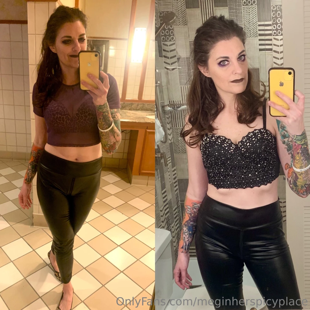 Two outfits one day which one would you like to see a set from first 