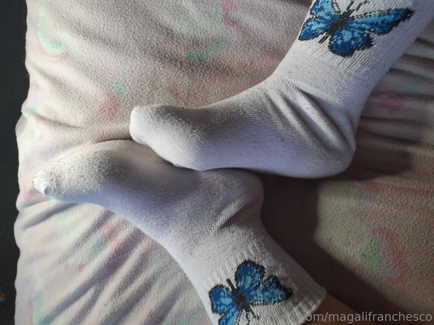 I love my butterfly socks part 2 