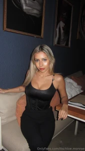 Looking good in black but i bet you prefer it off huh