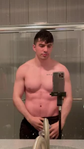 joey-gentile - I love a hot shower after a workout 