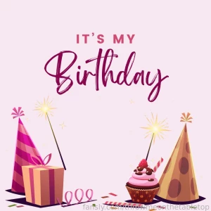 It s my birthday to celebrate i m offering a special promotion on