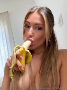 Was just eating a banana after taking a shower and decided to take part 1