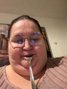 Ice cream filled piggy always good before going to sleep