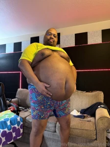 3 pint heavy cream chug while inflating and trying on small shirts part 2