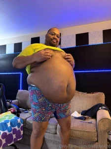 3 pint heavy cream chug while inflating and trying on small shirts part 7