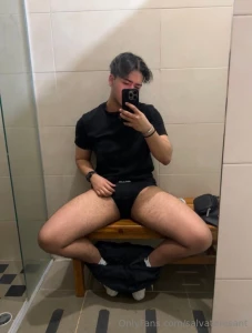 Training time i really don t know why public places turn me on so much part 1