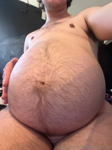 9 months pregnant and looking massive