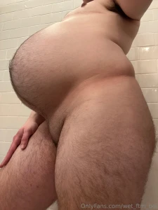 Finally shaved a bit definitely not an easy task at about 8 months