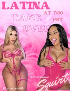 2 baddie latinas live s3x nbsp nbsp tonight nbsp nbsp stay tuned part 3