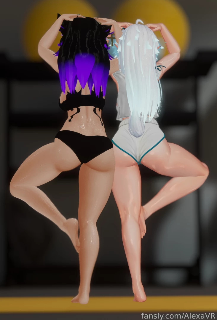 Ready for some yoga msmeows vr lewdtuber vtuber 