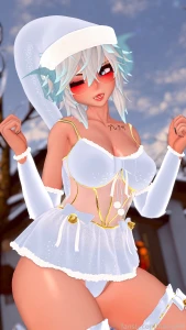 Happy holidays vr lewdtuber vtuber hentai christmas boobs bigboobs