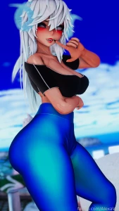 Caked up vr lewdtuber vtuber