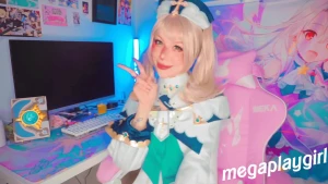 Barbara squirts for you im dressed as barbara from genshin impact i