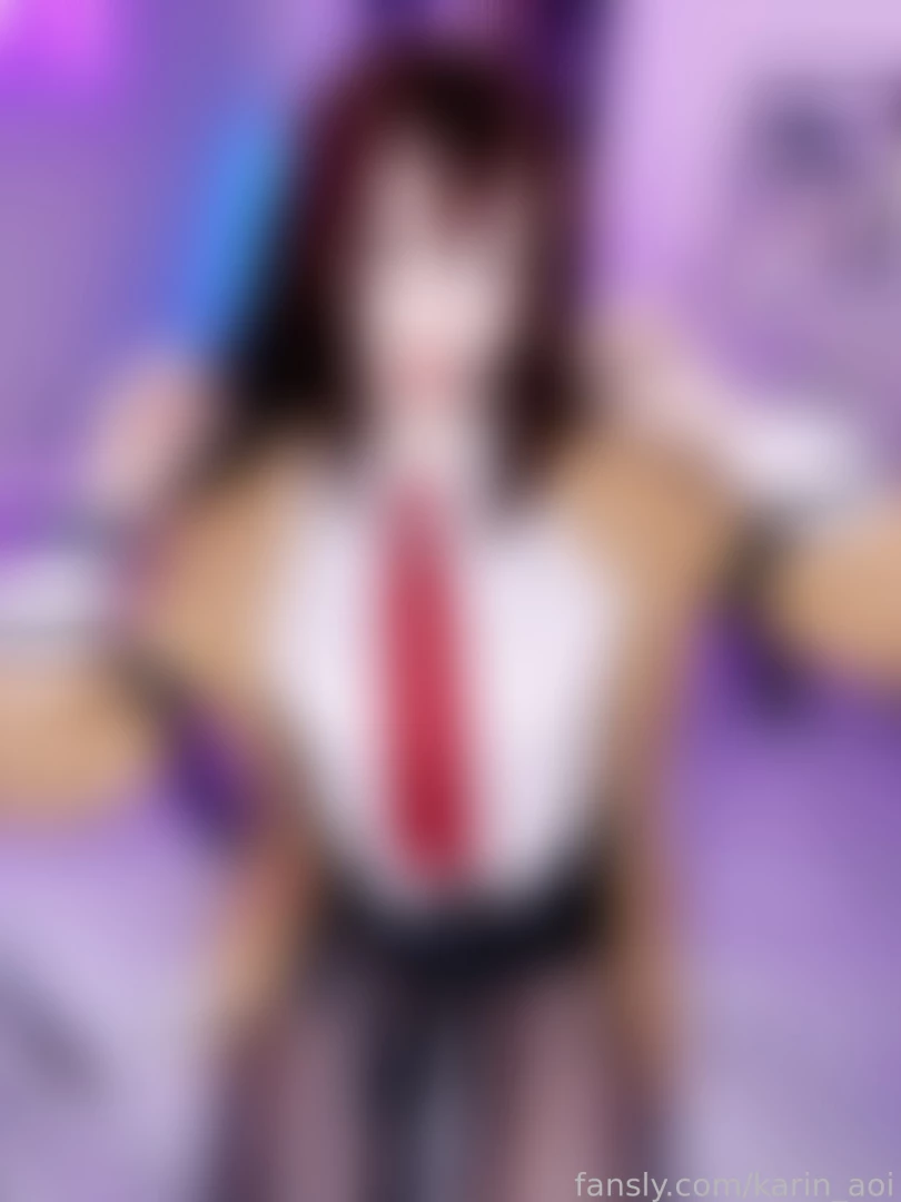 Makise kurisu is the ultimate waifu sexy striptease set with part 2 