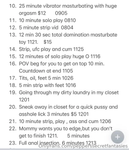 Video list hotties
