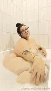 Fist snow of the year after this cold day i needed a hot bath to warm part 1