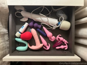 In case you were wondering what was in my bedside table drawer