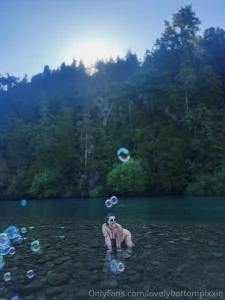 Although i would have liked to fuck you in the river run my bikini and