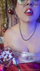 Where would you put the cream on my tits on my fingers on my belly