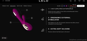 All i want is a lelo toy now that i am grown woman a girl neeeds a