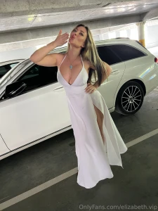 I m in white but my thoughts are far from innocent the dress flows and