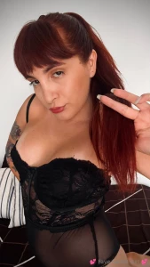 My orange hair matches the fire i feel for you ready to see me burn